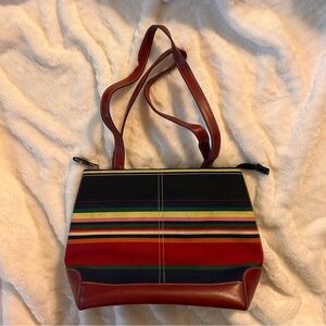 Striped Multicolor Women's Bag